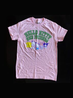 Hello Kitty and Friends Sanrio Women Cotton T-Shirt Size S NEW Short Sleeve